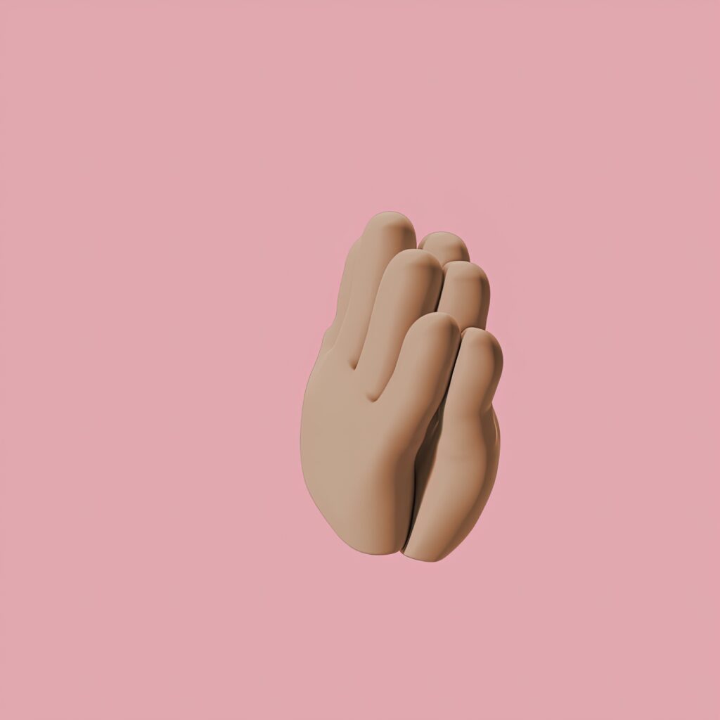 Praying Hands Animation Video